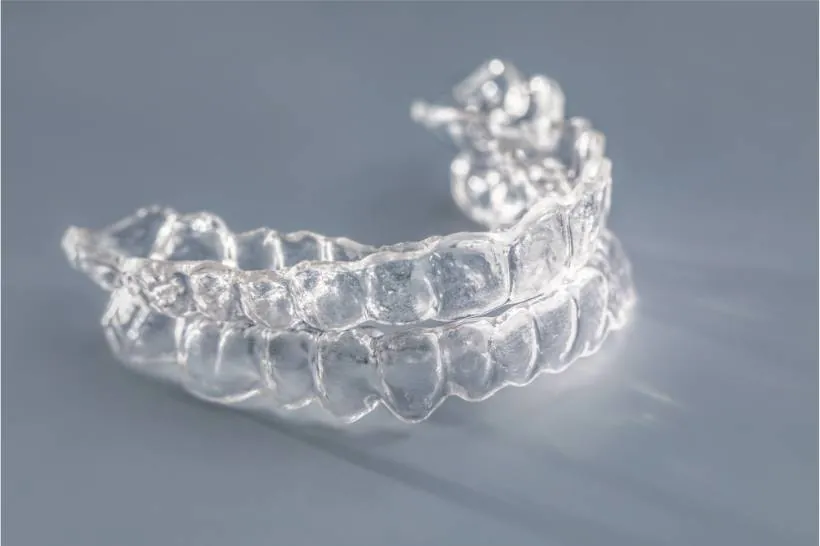 Clear aligner trays